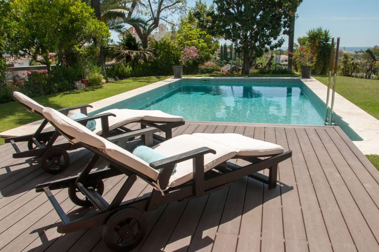 Villa refurbishment Nueva Andalucia new swimming pool